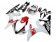 2003-2004 White Red Glossy Black Motul Yamaha YZF R6 Motorcycle Fairings Australia
