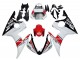 2003-2004 White Red Glossy Black Motul Yamaha YZF R6 Motorcycle Fairings Australia