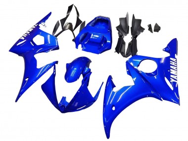 2005 Blue Yamaha YZF 600 R6 Motorcycle Fairings Australia