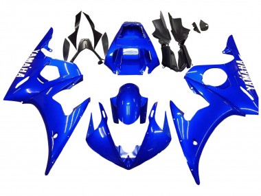 2005 Blue Yamaha YZF 600 R6 Motorcycle Fairings Australia