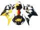 2005 Black Yellow Red 46 Yamaha YZF 600 R6 Motorcycle Fairings Australia