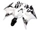 2005 White Black Yamaha YZF 600 R6 Motorcycle Fairings Australia