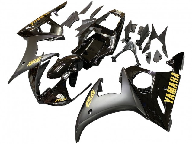 2005 Black Gold Yamaha YZF 600 R6 Motorcycle Fairing Australia