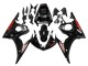 2005 Black Red Yamaha YZF 600 R6 Motorcycle Fairings Australia