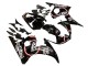 2005 Glossy Black White Lucky Strike Motul Yamaha YZF 600 R6 Motorcycle Fairings Australia