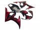 2005 Black with Red Flame Yamaha YZF 600 R6 Motorcycle Fairings Australia