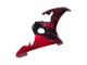 2005 Black with Red Flame Yamaha YZF 600 R6 Motorcycle Fairings Australia