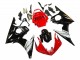 2005 Red White Glossy Black Yamaha YZF 600 R6 Motorcycle Fairings Australia