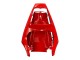 2005 Red White Glossy Black Yamaha YZF 600 R6 Motorcycle Fairings Australia