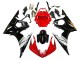 2005 Red White Glossy Black Yamaha YZF 600 R6 Motorcycle Fairings Australia