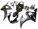 2005 Glossy Black Matte Black Gold Yamaha YZF 600 R6 Motorcycle Fairings Australia
