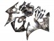 2005 Matte Black Grey Geometric Yamaha YZF 600 R6 Motorcycle Fairings Australia