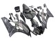 2006-2007 Matte Black Silver Flame Yamaha YZF 600 R6 Motorcycle Fairings Australia