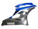2006-2007 Blue White Glossy Black Yamaha YZF 600 R6 Motorcycle Fairings Australia
