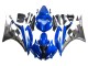 2006-2007 Blue White Glossy Black Yamaha YZF 600 R6 Motorcycle Fairings Australia