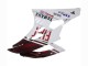 2006-2007 White Maroon Red Fiat Acer Yamalube Yamaha YZF 600 R6 Motorcycle Fairings Australia