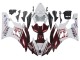 2006-2007 White Maroon Red Fiat Acer Yamalube Yamaha YZF 600 R6 Motorcycle Fairings Australia