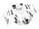 2006-2007 White Glossy Black Motul Michelin Yamaha YZF 600 R6 Motorcycle Fairings Australia