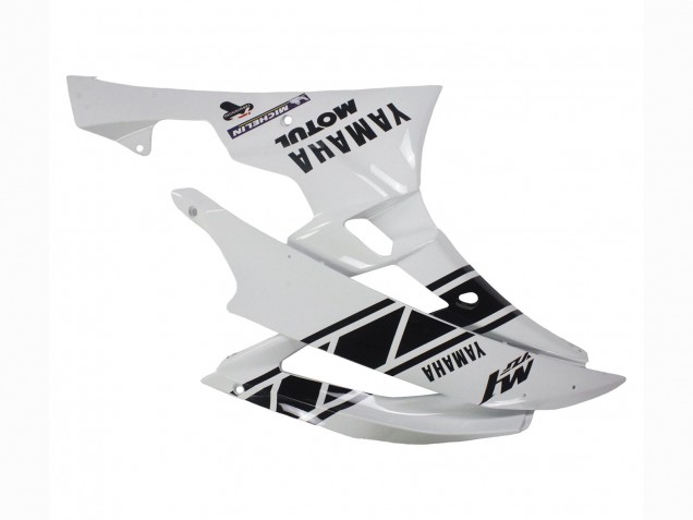 2006-2007 White Glossy Black Motul Michelin Yamaha YZF 600 R6 Motorcycle Fairings Australia