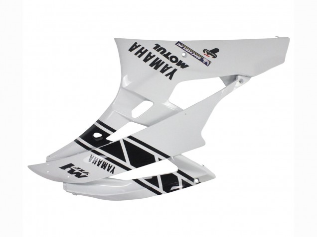 2006-2007 White Glossy Black Motul Michelin Yamaha YZF 600 R6 Motorcycle Fairings Australia