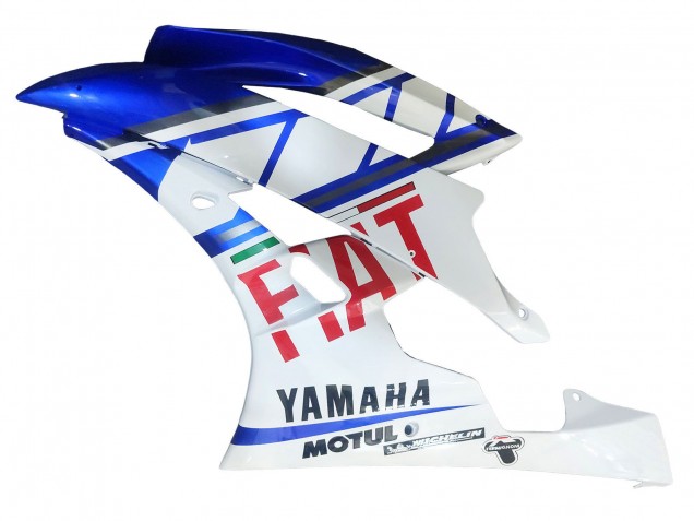 2006-2007 White Blue Red Fiat Motul Michelin Yamaha YZF 600 R6 Motorcycle Fairings Australia