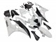 2006-2007 White Matte Black Yamaha YZF 600 R6 Motorcycle Fairings Australia