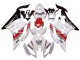2006-2007 White Red Black Motul Yamaha YZF 600 R6 Motorcycle Fairings Australia