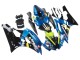 2006-2007 Blue Neon Green Black Shark Yamaha YZF 600 R6 Motorcycle Fairings Australia