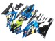 2006-2007 Blue Neon Green Black Shark Yamaha YZF 600 R6 Motorcycle Fairings Australia
