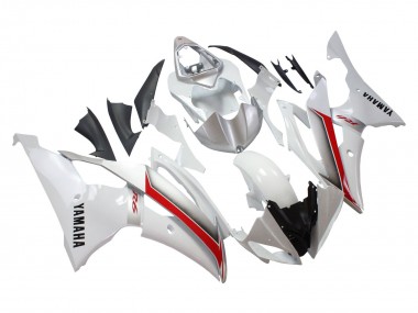 2008-2016 White Red Yamaha YZF 600 R6 Motorcycle Fairings Australia