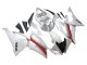 2008-2016 White Red Yamaha YZF 600 R6 Motorcycle Fairings Australia