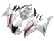 2008-2016 White Red Yamaha YZF 600 R6 Motorcycle Fairings Australia