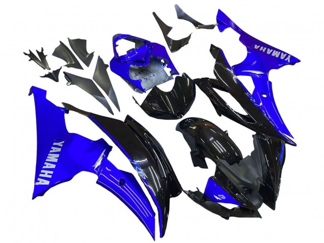 2008-2016 Blue Glossy Black Yamaha YZF 600 R6 Motorcycle Fairings Australia