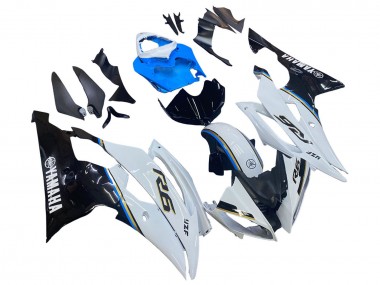 2008-2016 White Blue Glossy Black Yamaha YZF 600 R6 Motorcycle Fairing Australia