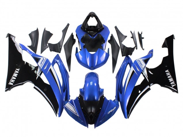 2008-2016 White Blue Glossy Black Yamaha YZF 600 R6 Motorcycle Fairings Australia