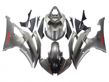 2008-2016 Matte Grey Red Decals Yamaha YZF 600 R6 Motorcycle Fairings Australia
