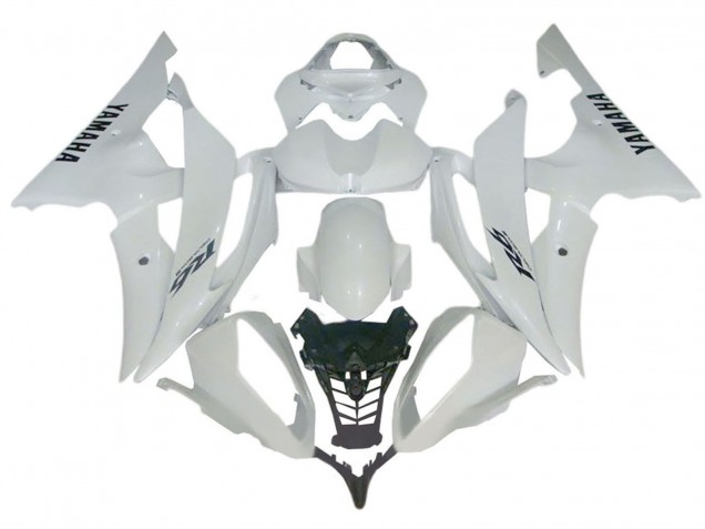 2008-2016 Glossy White Yamaha YZF 600 R6 Motorcycle Fairings Australia