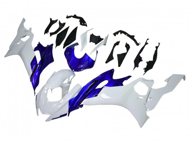 2017-2023 White Blue Yamaha YZF 600 R6 Motorcycle Fairings Australia