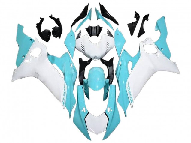 2017-2023 White Light Blue Yamaha YZF 600 R6 Motorcycle Fairings Australia