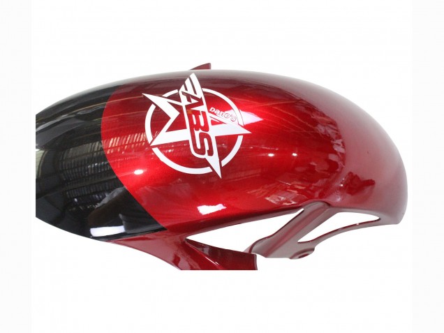 2017-2023 White Red Black Yamaha YZF 600 R6 Motorcycle Fairings Australia