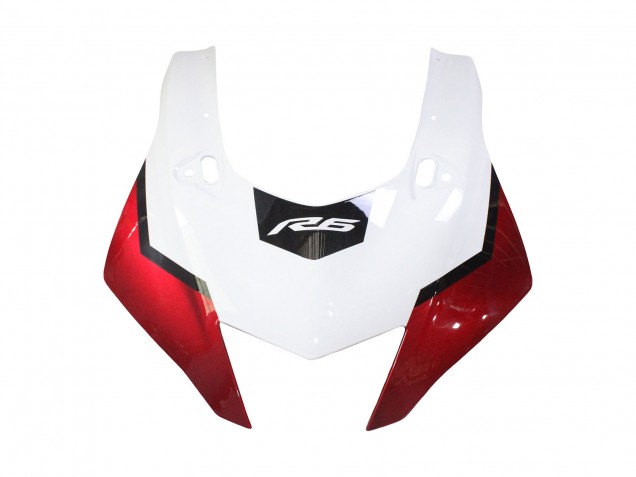 2017-2023 White Red Black Yamaha YZF 600 R6 Motorcycle Fairings Australia