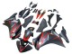 2011-2015 Matte Black Red Stripe Honda CBR250RR Motorcycle Fairings Australia