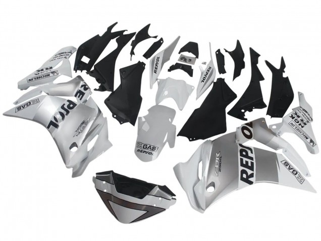 2011-2015 Silver White Black Repsol Honda CBR250RR Motorcycle Fairings Australia