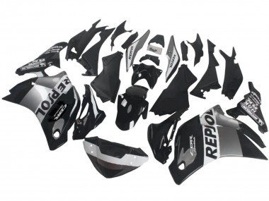 2011-2015 Silver White Glossy Black Repsol Honda CBR250RR Motorcycle Fairings Australia