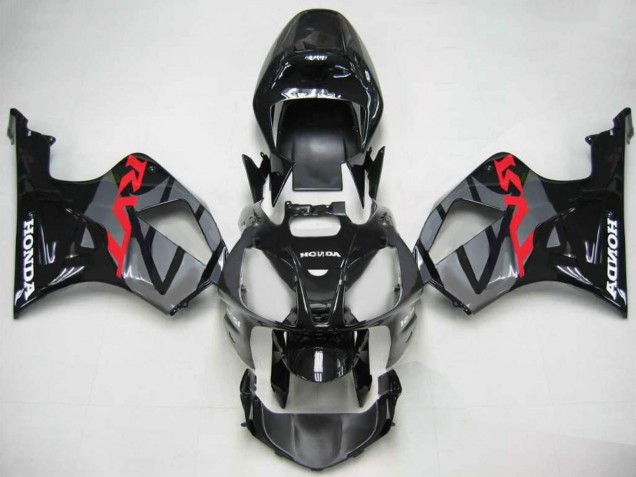 2000-2006 Glossy Black Grey Honda VTR1000 Motorcycle Fairings Australia