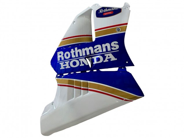 1994-1996 White Blue Yellow Gold Rothmans Honda NSR250 Motorcycle Fairings Australia