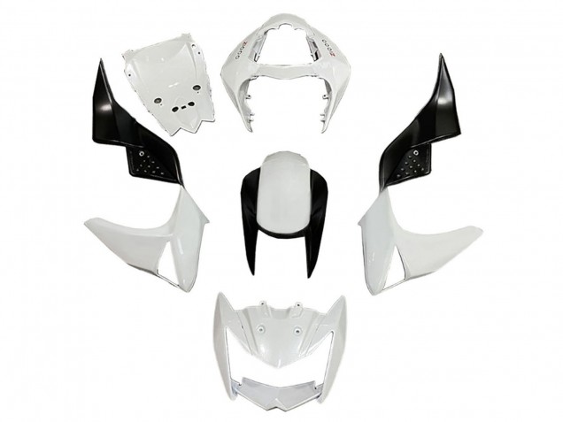 2003-2006 White Glossy Black Kawasaki Z1000 Motorcycle Fairings Australia