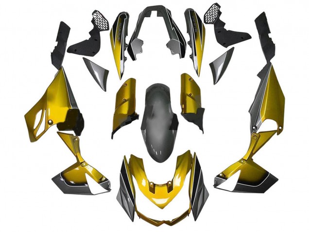 2003-2006 Gold Kawasaki Z1000 Motorcycle Fairings Australia