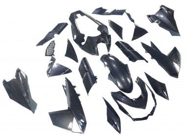 2010-2013 Black Carbon Fiber Kawasaki Z1000 Motorcycle Fairings Australia