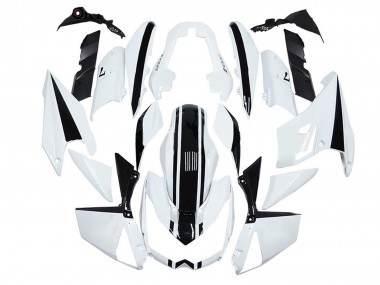 2010-2013 White Black Kawasaki Z1000 Motorcycle Fairings Australia